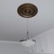 Ekena Millwork Cole PVC Ceiling Medallion (Fits Canopies up to 6"), Metallic Antique Brass, 22"OD x 3 1/2"ID x 1"P CMP22COCAB - alternate 8